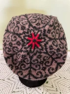 Library Lamp Post Knit Tam (1 of a Kind)