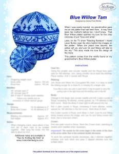 Blue Willow Pattern